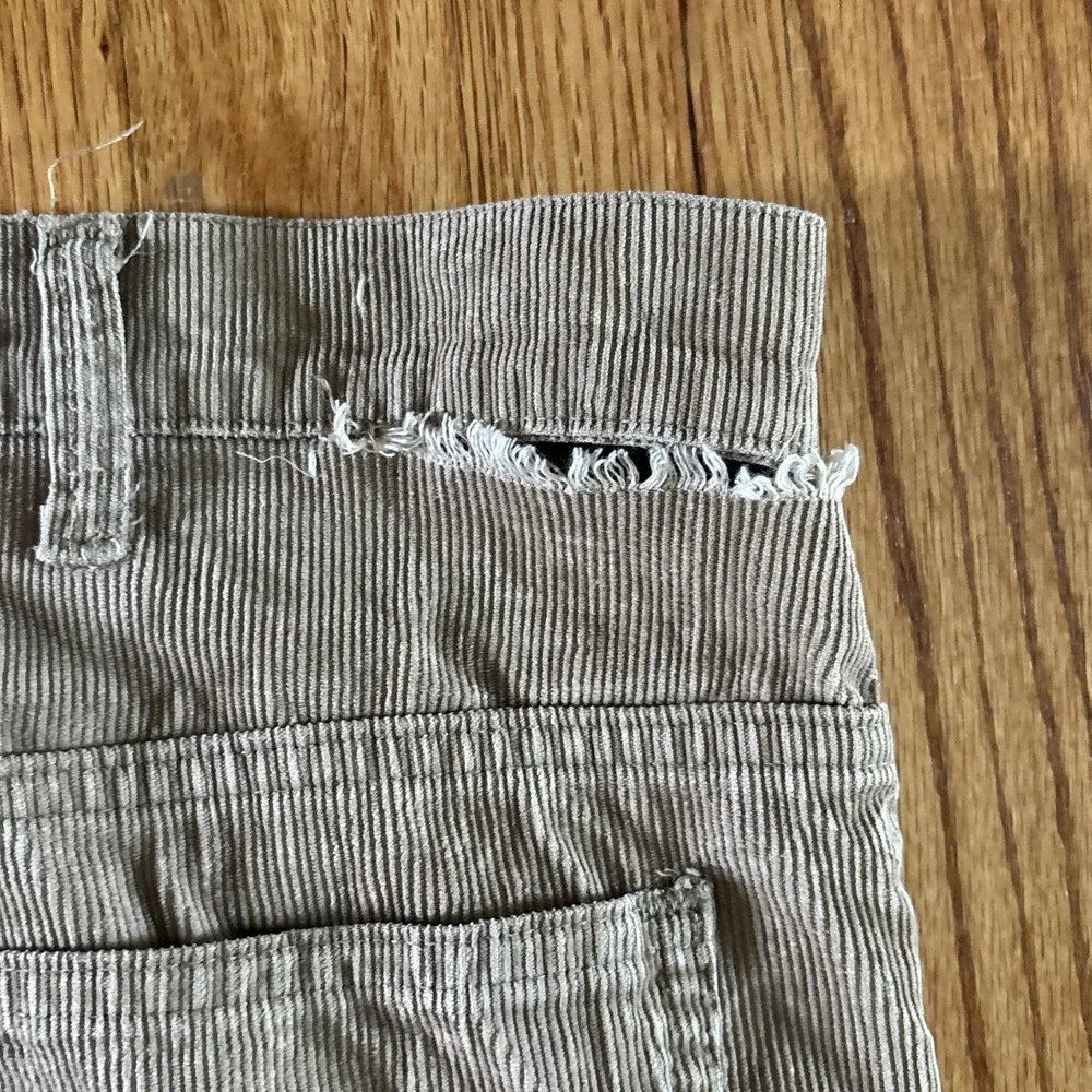 Vintage 70's Levi's Corduroy Pants Men's 34x32 White‎ Tab Light Brown Talon 42